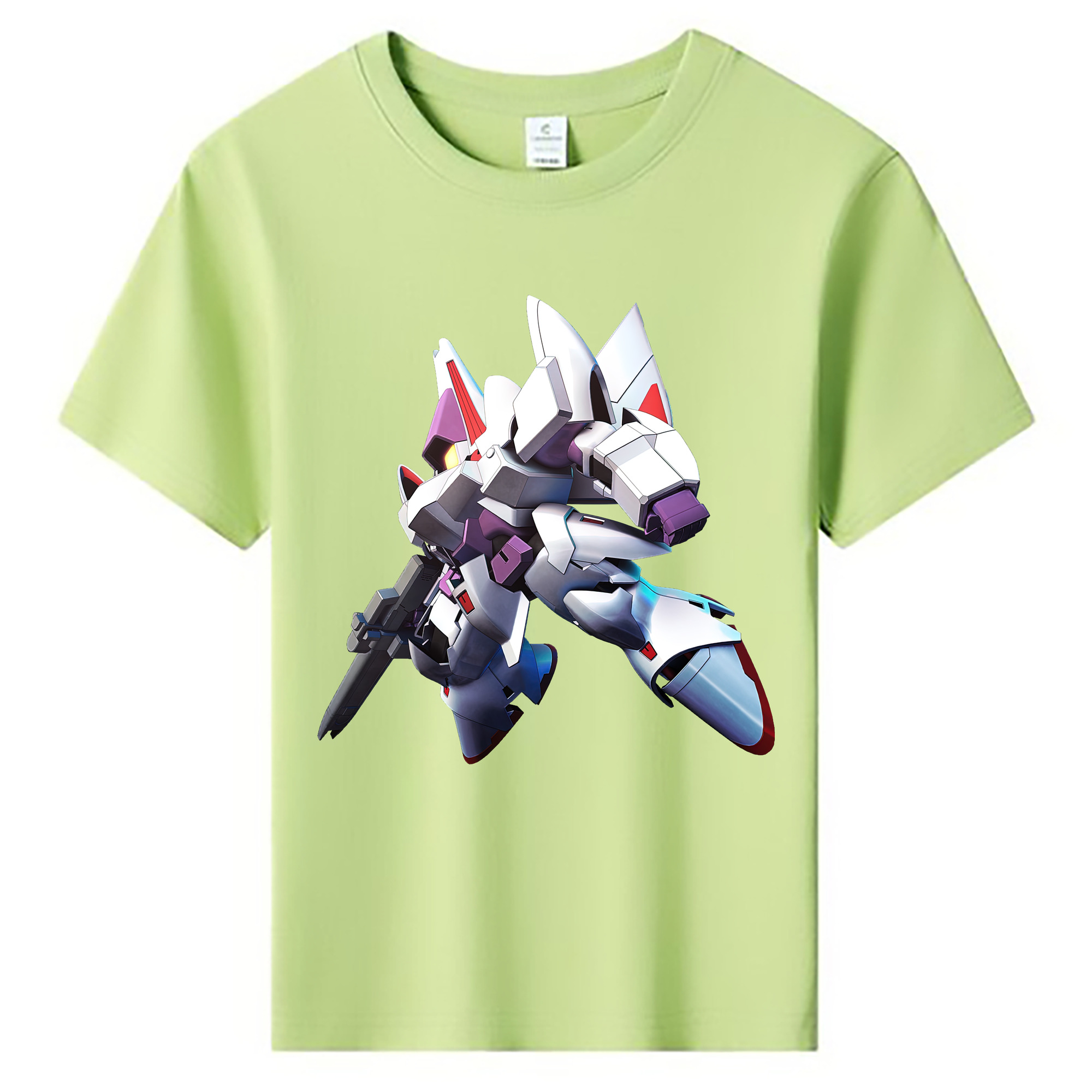 （画像用） 機動戦士ガンダム Mobile Suit Gundam 綿100％キッズTシャツ（フロントプリント）